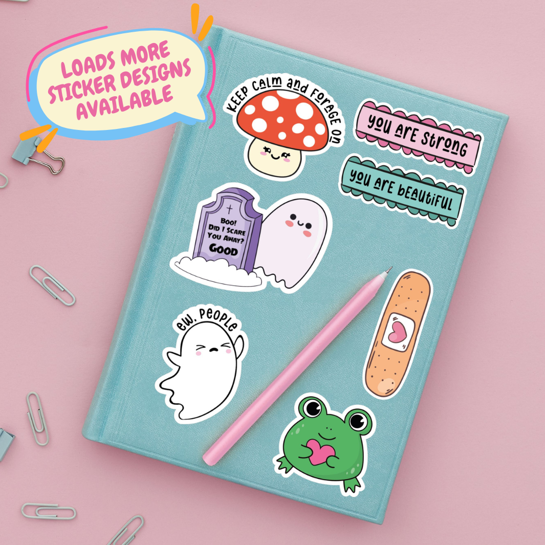 Introvert Sign Post Sticker
