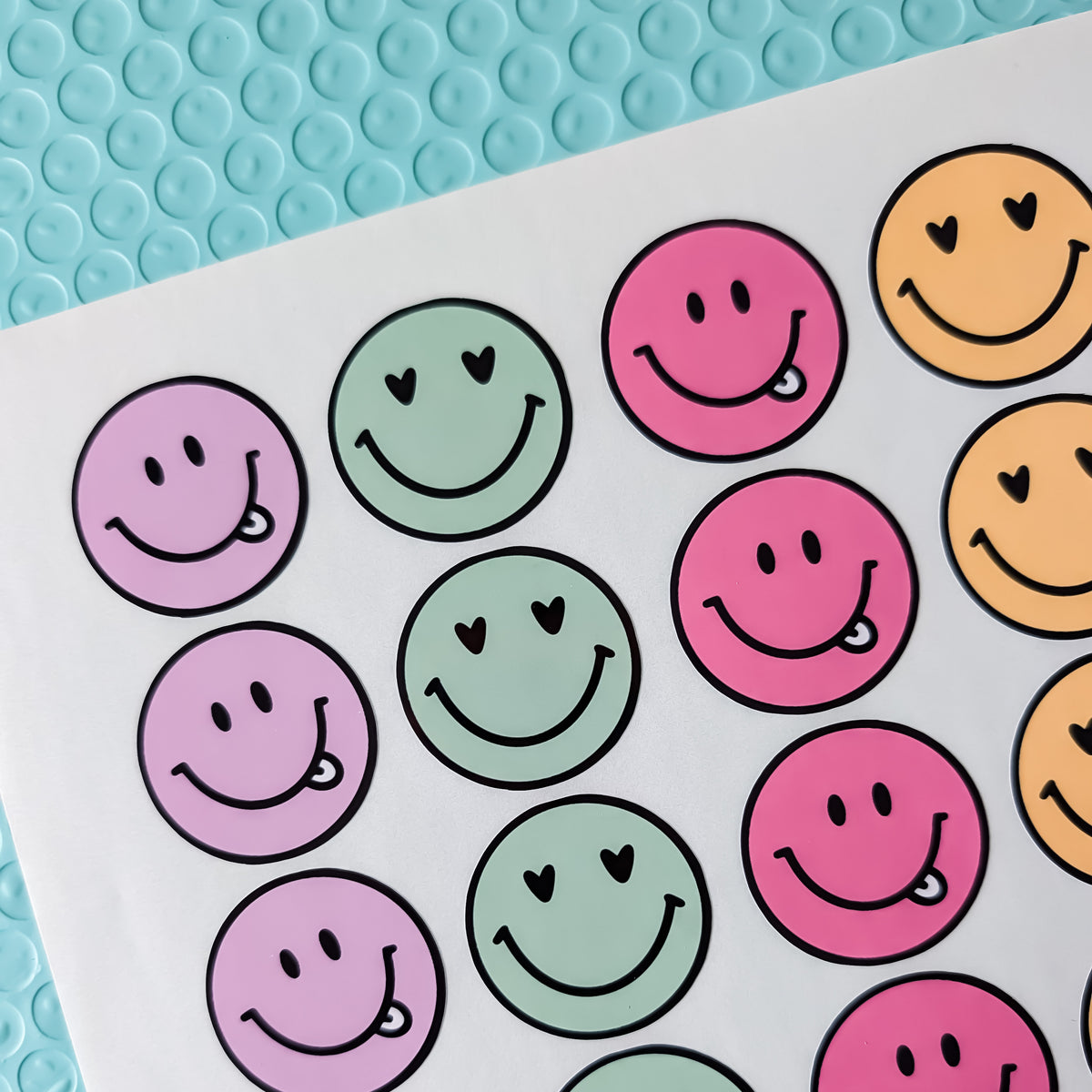 Happy Faces Sticker Sheets