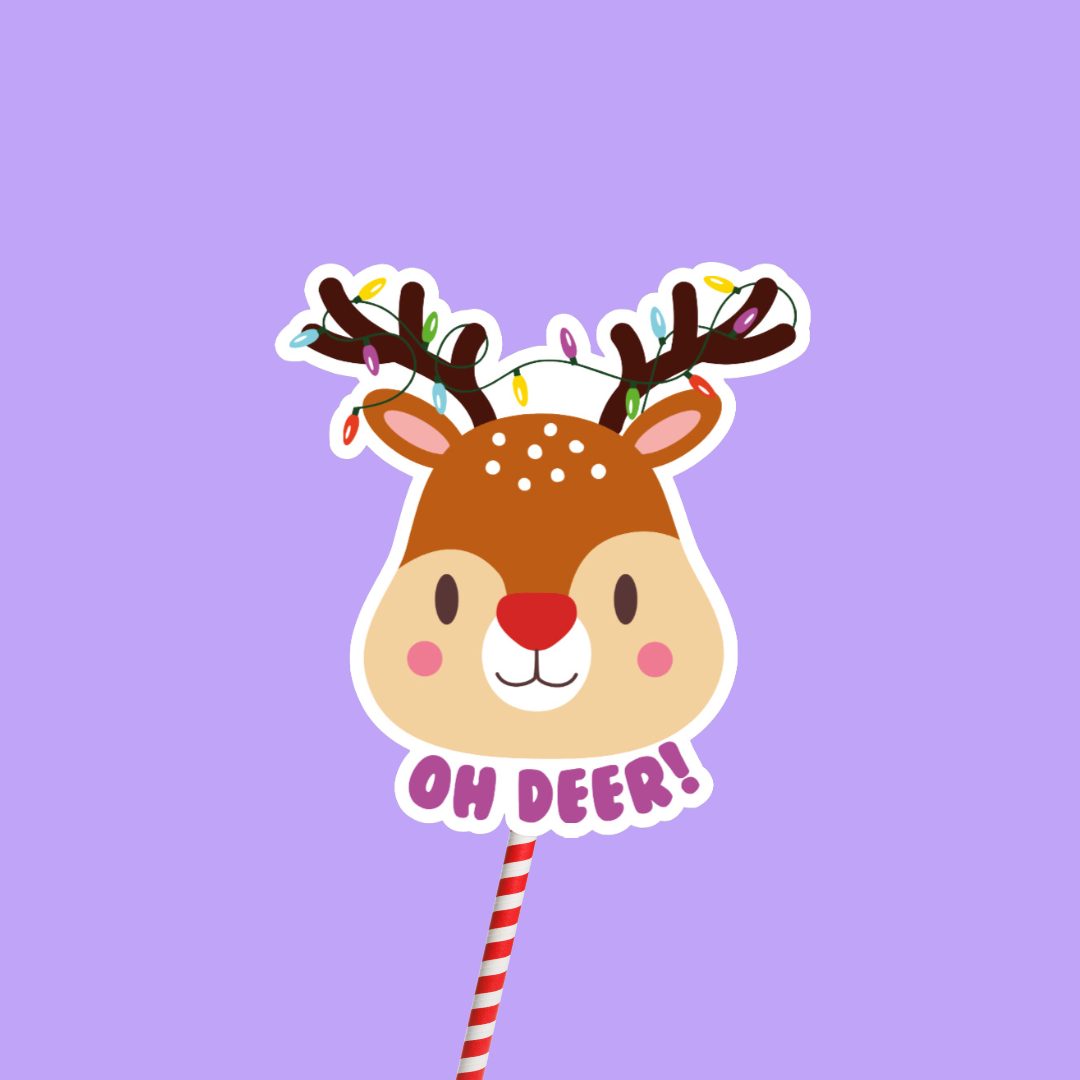 Oh Deer! Sticker