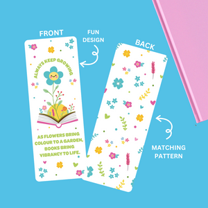 As Flower Bring Colour Green Bookmarker