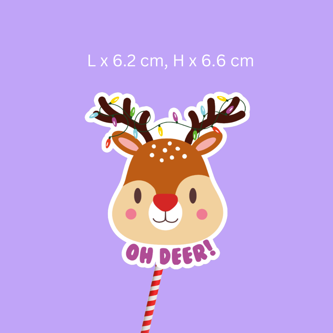 Oh Deer! Sticker
