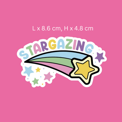 Stargazing Sticker