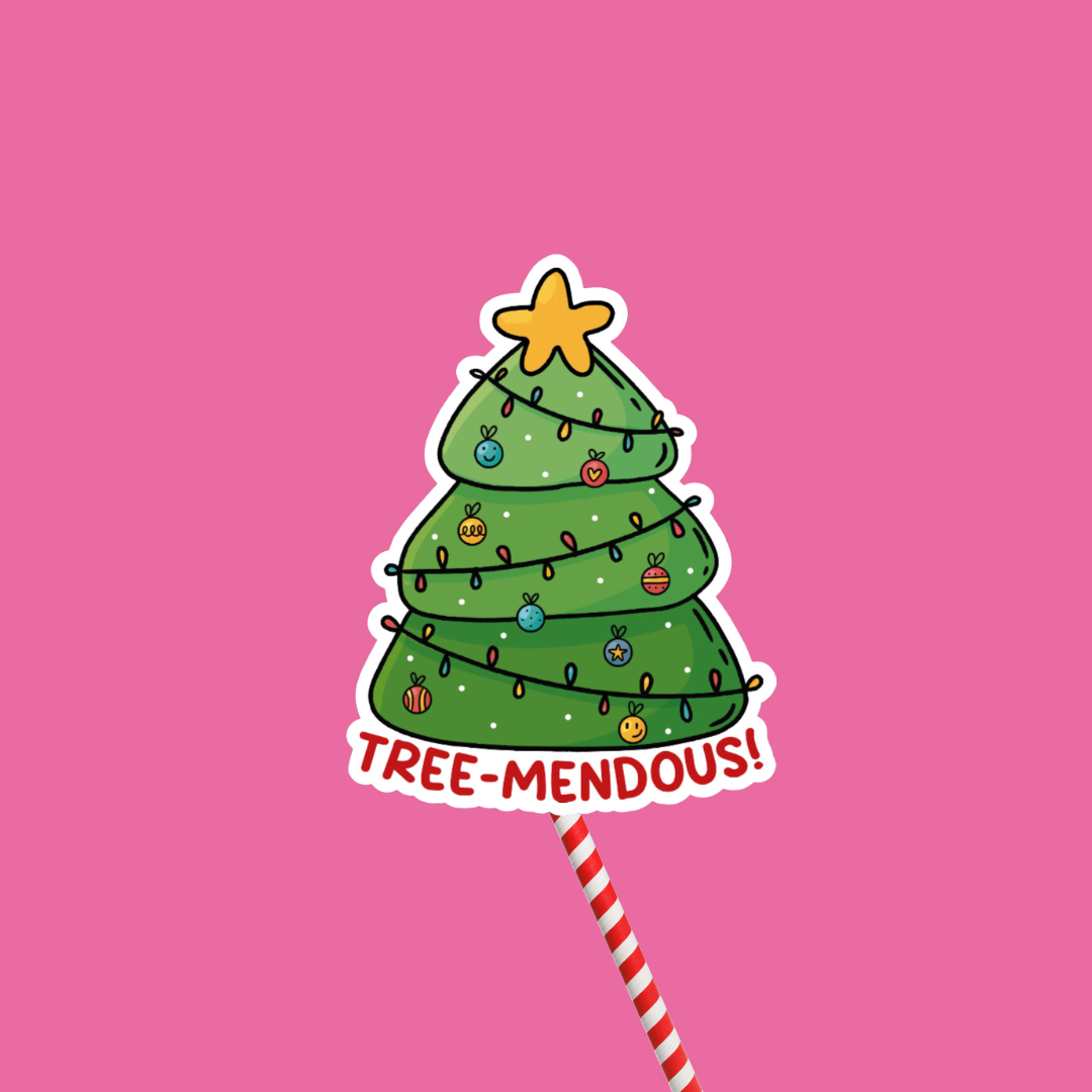 Tree-Mendous Sticker