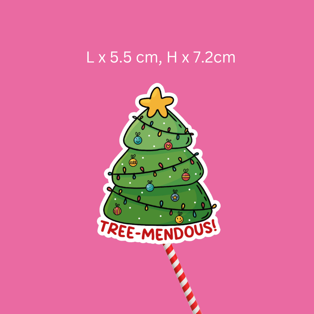 Tree-Mendous Sticker