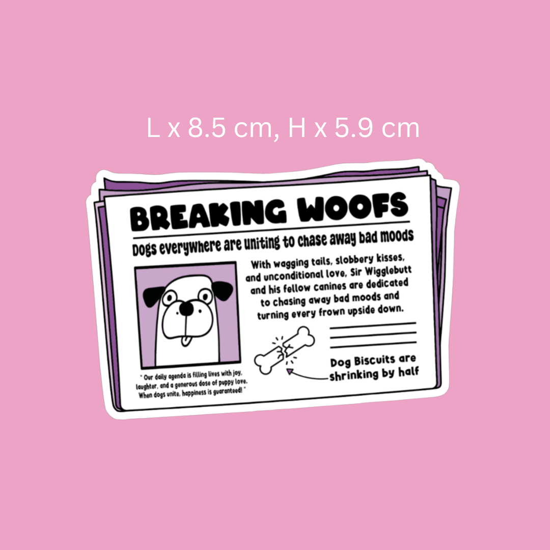 Breaking Woofs Newspaper