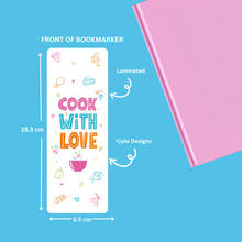 Load image into Gallery viewer, Cook With Love Bookmarker
