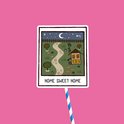 Home Sweet Home Doodle Sticker
