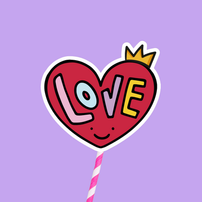 Love Heart Sticker