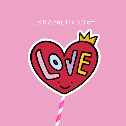 Love Heart Sticker