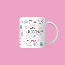 Load image into Gallery viewer, Blogging Essentials Doodle Mug
