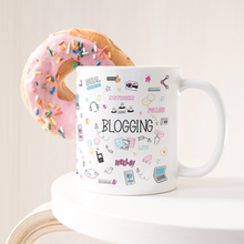 Load image into Gallery viewer, Blogging Essentials Doodle Mug
