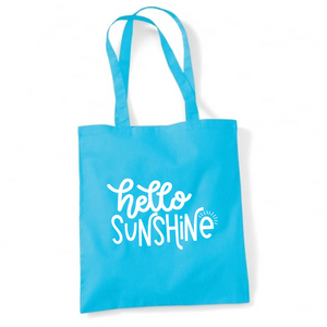 Hello Sunshine Shoulder Tote Bag