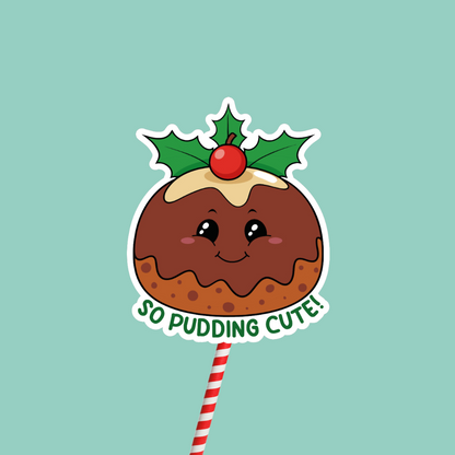 So Pudding Cute Sticker