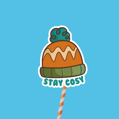 Stay Toasty Cosy Sticker