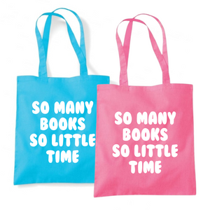 So Many Books So Little Time Shoulder Tote Bag