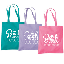 Load image into Gallery viewer, Beach Vibes Shoulder Tote Bag
