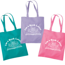 Load image into Gallery viewer, I&#39;m A Book Lover Shoulder Tote Bag
