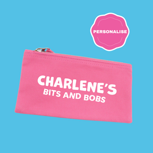 Bits and Bobs - Personalise Zip Pouch