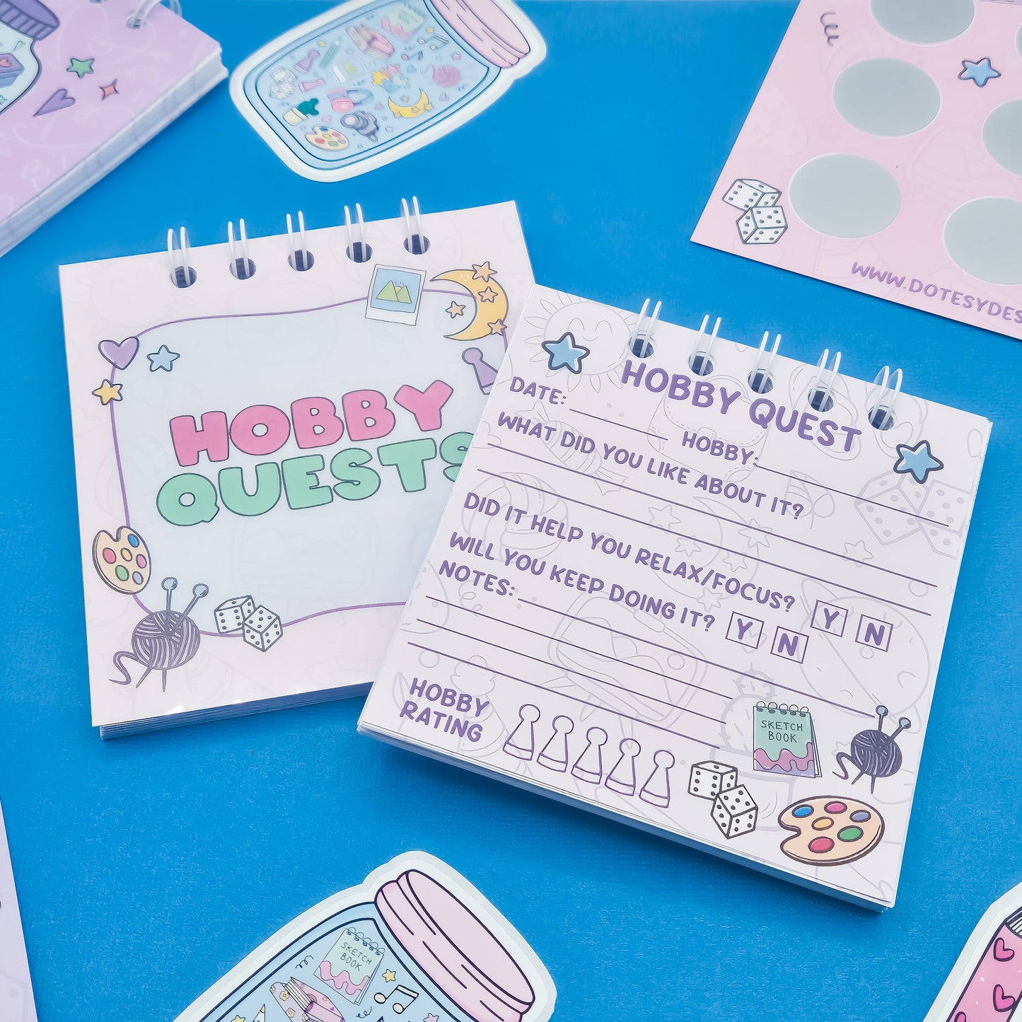 Hobby Quest Min Notebook