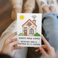 Load image into Gallery viewer, Funny New Home Wi-Fi Joke Card
