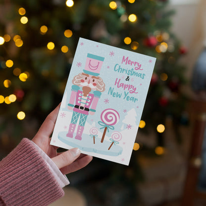 Merry Christmas Nutcracker Card