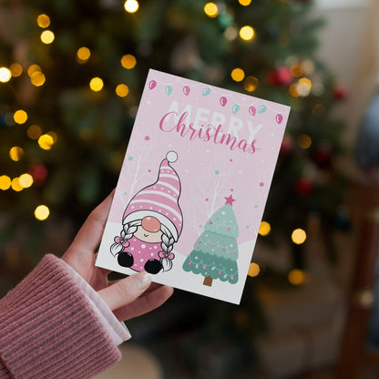 Merry Christmas Little Gonk/Gnome Card