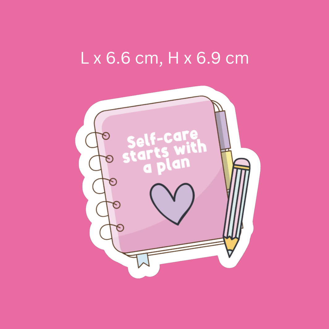 Self Care Planner Sticker