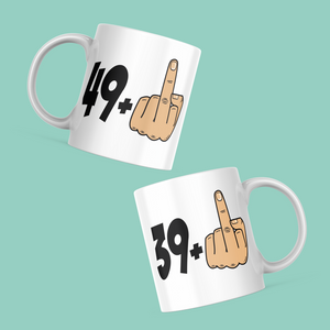 Milestone Middle Finger (Personalise) Mug