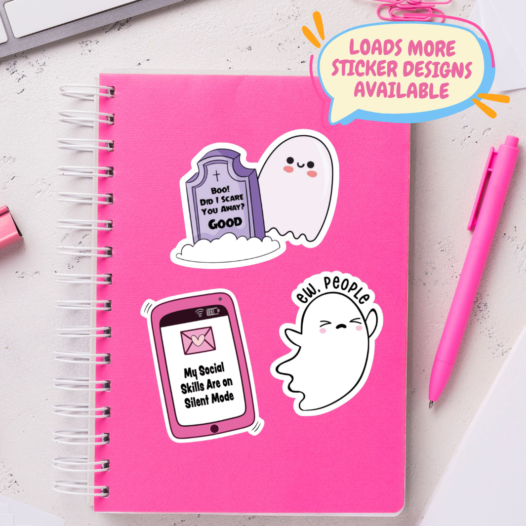 Witching Ghost Sticker