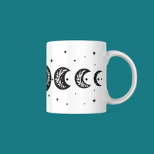 Load image into Gallery viewer, Phases of the Moon Mug
