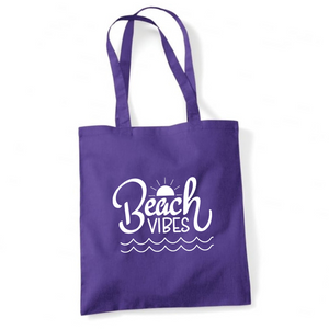 Beach Vibes Shoulder Tote Bag