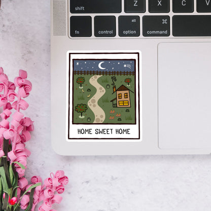 Home Sweet Home Doodle Sticker