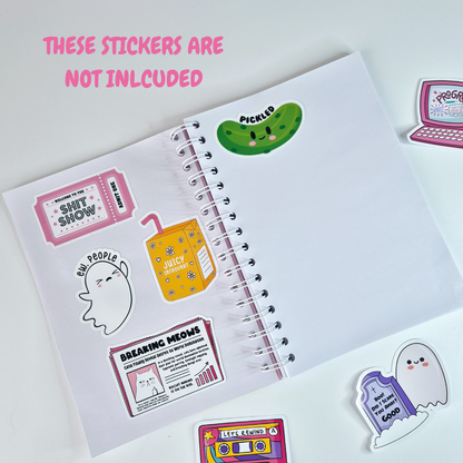 Stick, Peel, Repeat Reusable Sticker Book