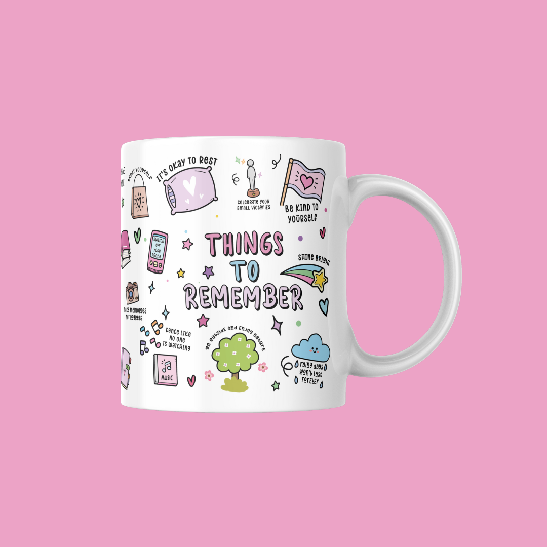 Things To Remember Mug 11 oz