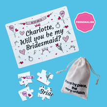 Load image into Gallery viewer, Will You Be My Bridesmaid Jigsaw Puzzle
