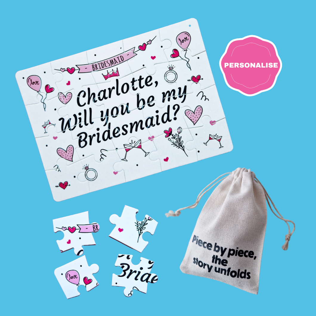 Will You Be My Bridesmaid Jigsaw Puzzle