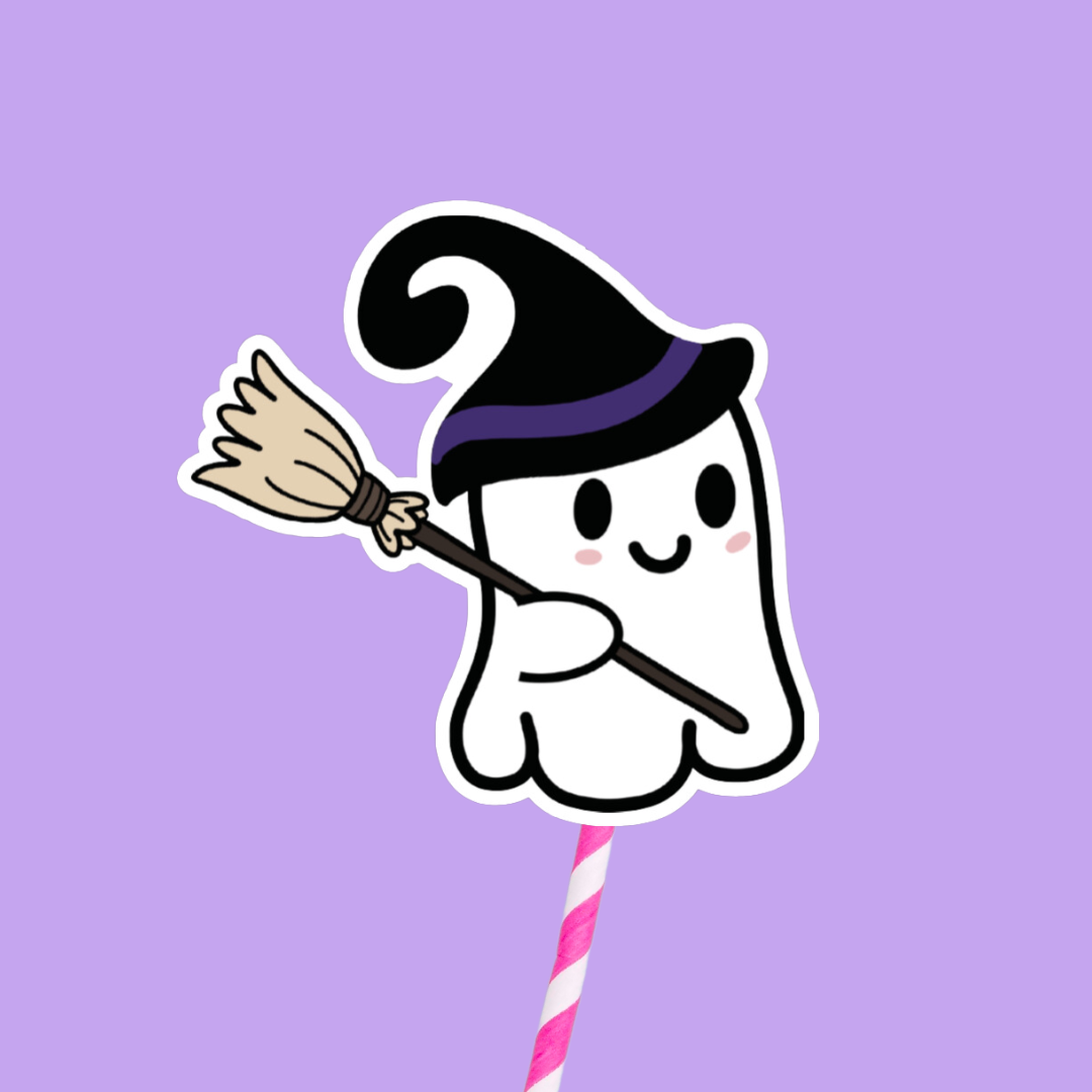 Witching Ghost Sticker