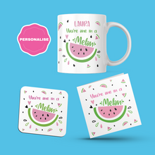 Load image into Gallery viewer, You&#39;re One in a Melon (Personalised) Bundle
