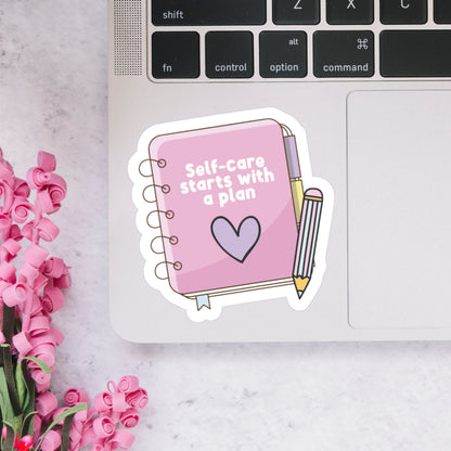 Self Care Planner Sticker