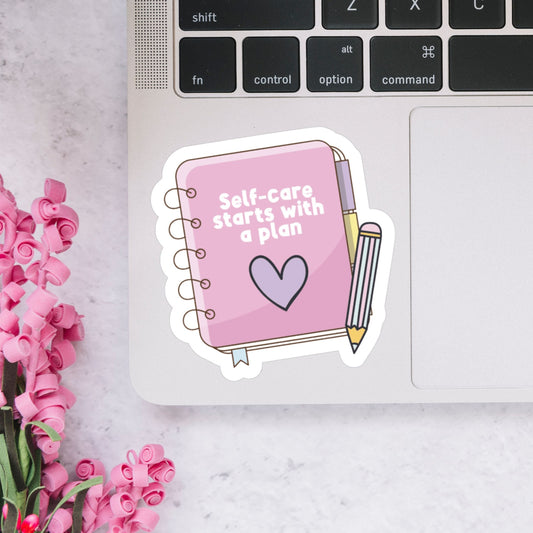 Self Care Planner Sticker