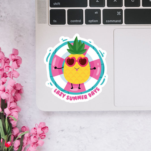 Lazy Summer Days Sticker