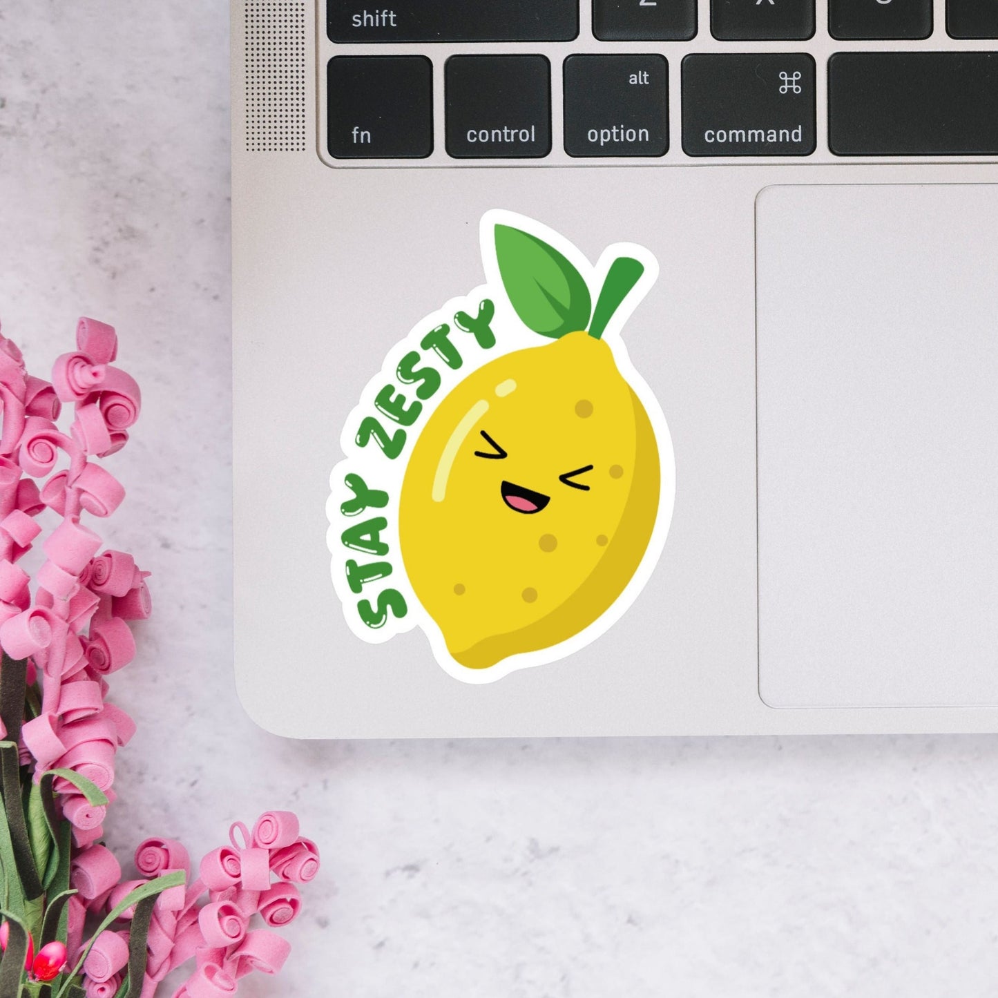 Stay Zesty Lemon Sticker