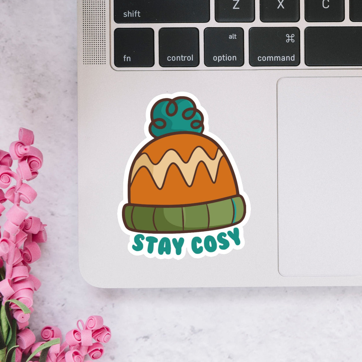 Stay Toasty Cosy Sticker