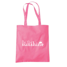 Load image into Gallery viewer, Be The Sunshine Shoulder Tote Bag
